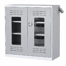 Akku-Ladeschrank 1.030x1.000x500 Sichtfenster, RAL7035/7035 Produktbild